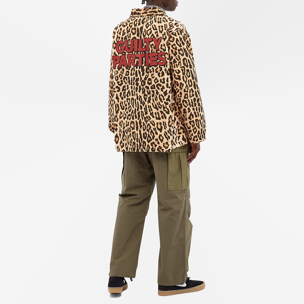 Wacko Maria Leopard Army Shirt - 7