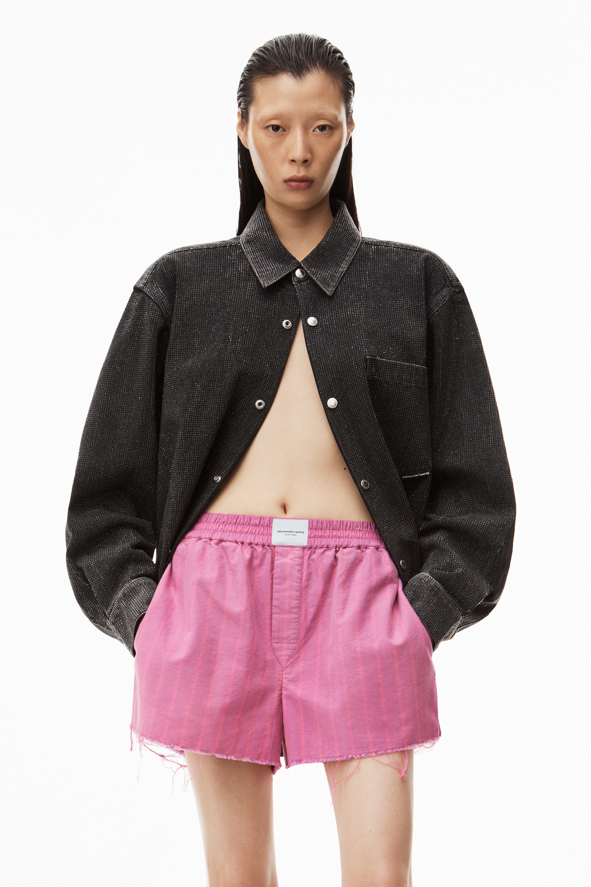 CLASSIC BOXER SHORTS IN COTTON OXFORD - 5