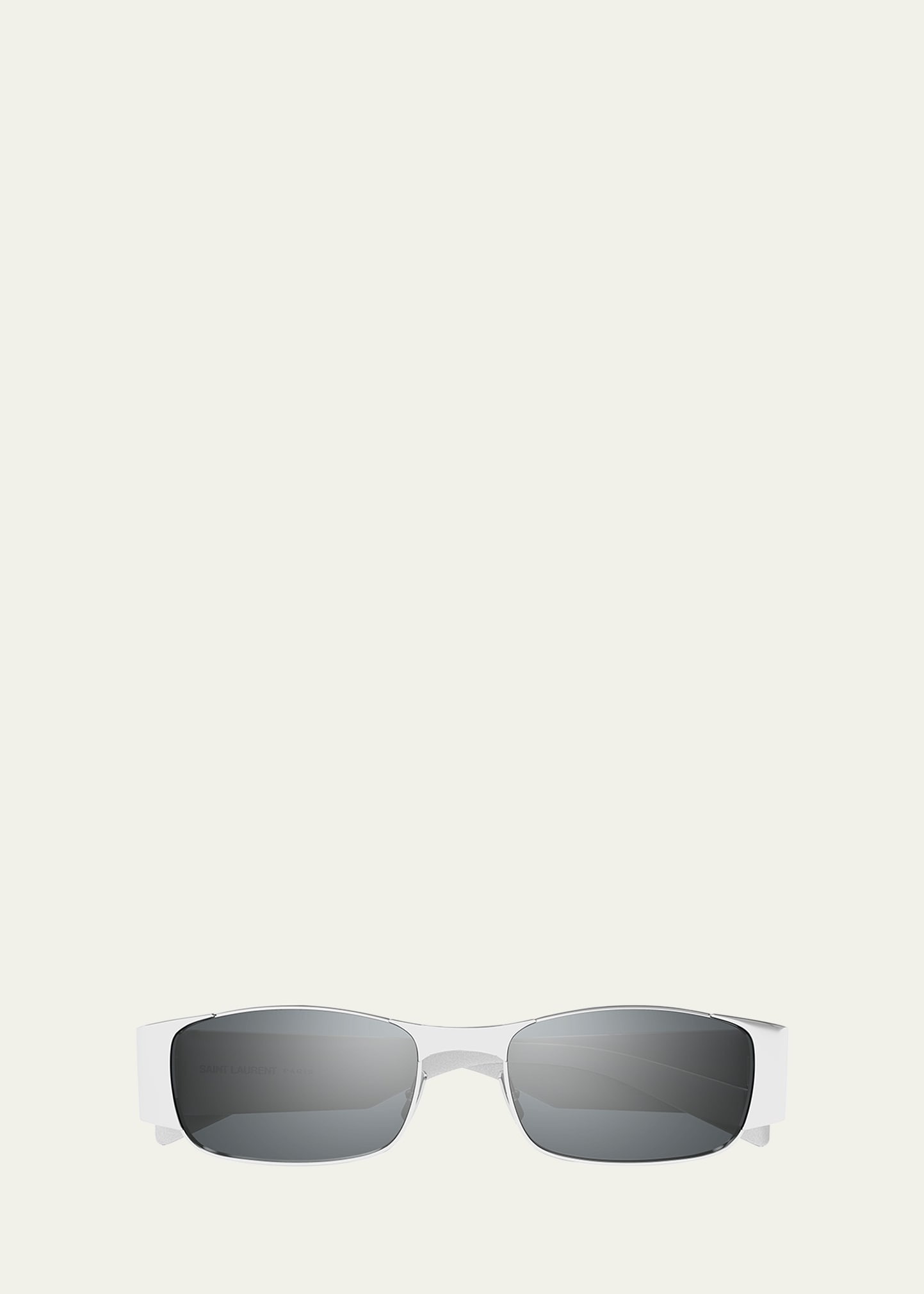 Rectangular Metal Sunglasses - 1