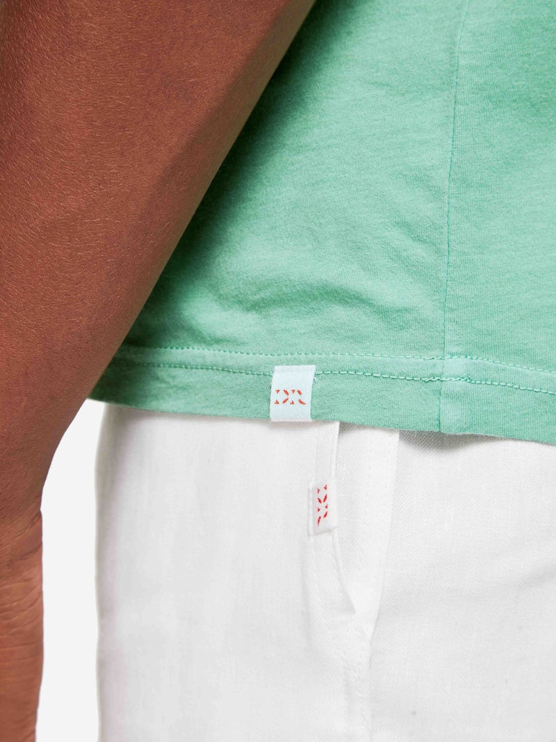 Men's T-Shirt Rufus 4 Pima Cotton Mint - 7