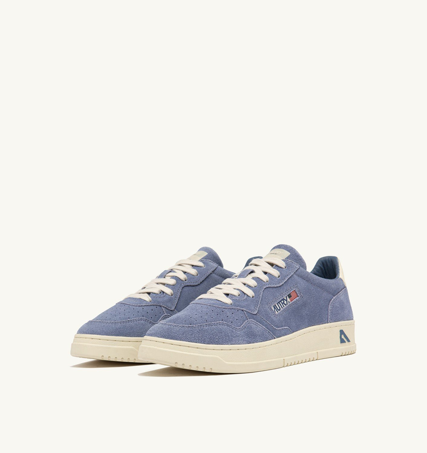 MEDALIST LOW SNEAKERS IN CLAUDIA AND OFF WHITE SUEDE - 2