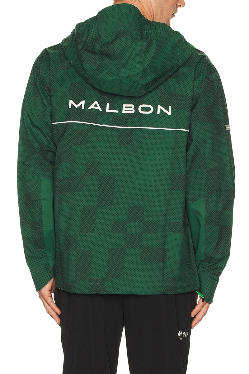 Malbon Performance Full Zip Rain Jacket 1