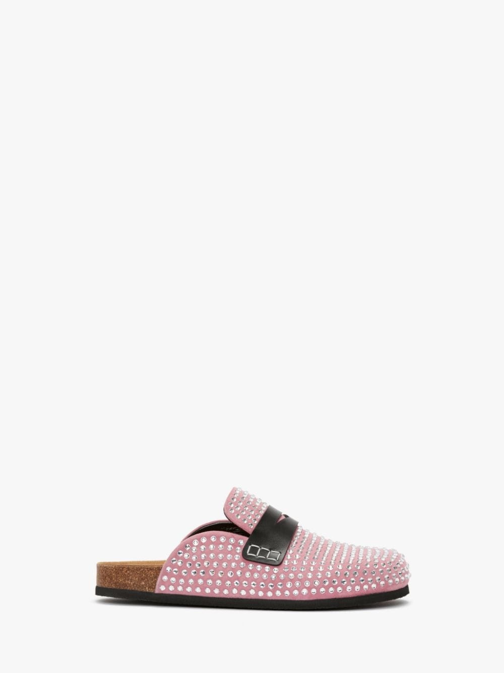 CRYSTAL LOAFER MULES - 1