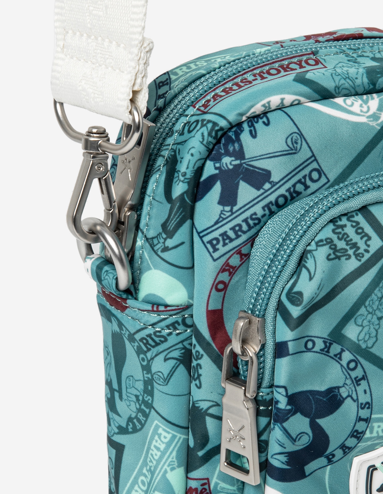 Unisex Stamp Printed Mini Bag - 6