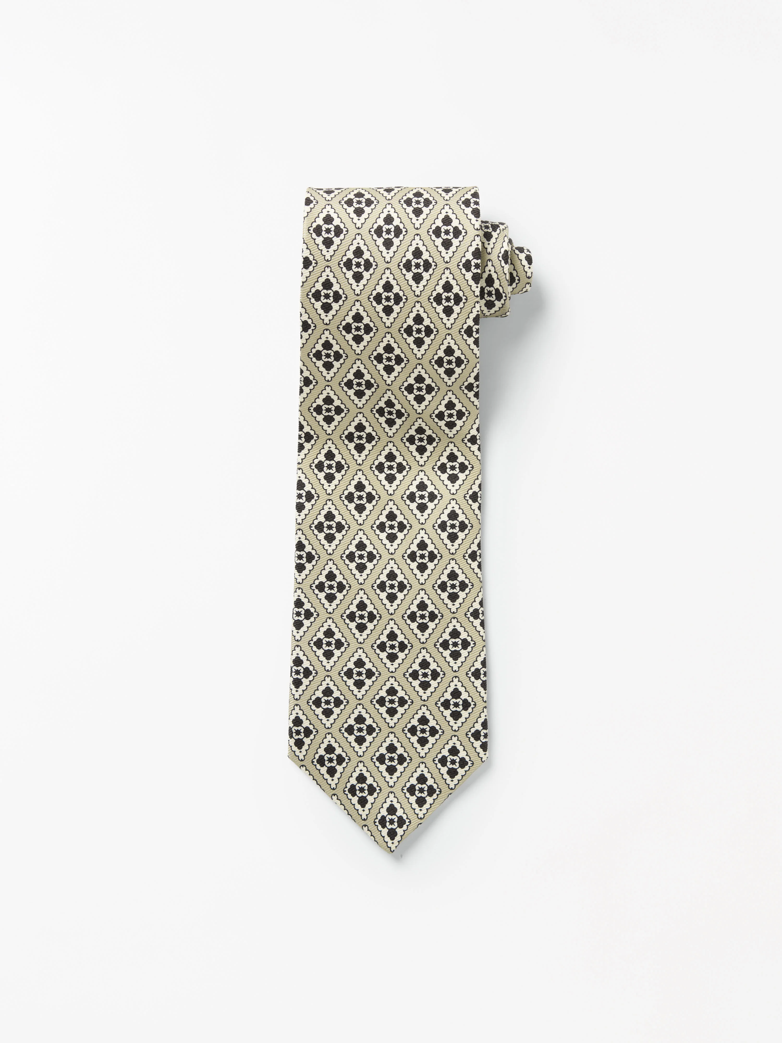 Nio Diamond Motif Tie - 1
