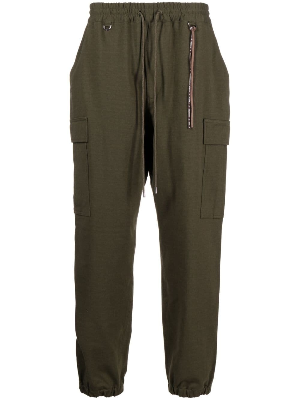 High Density wide-leg cargo trousers - 1