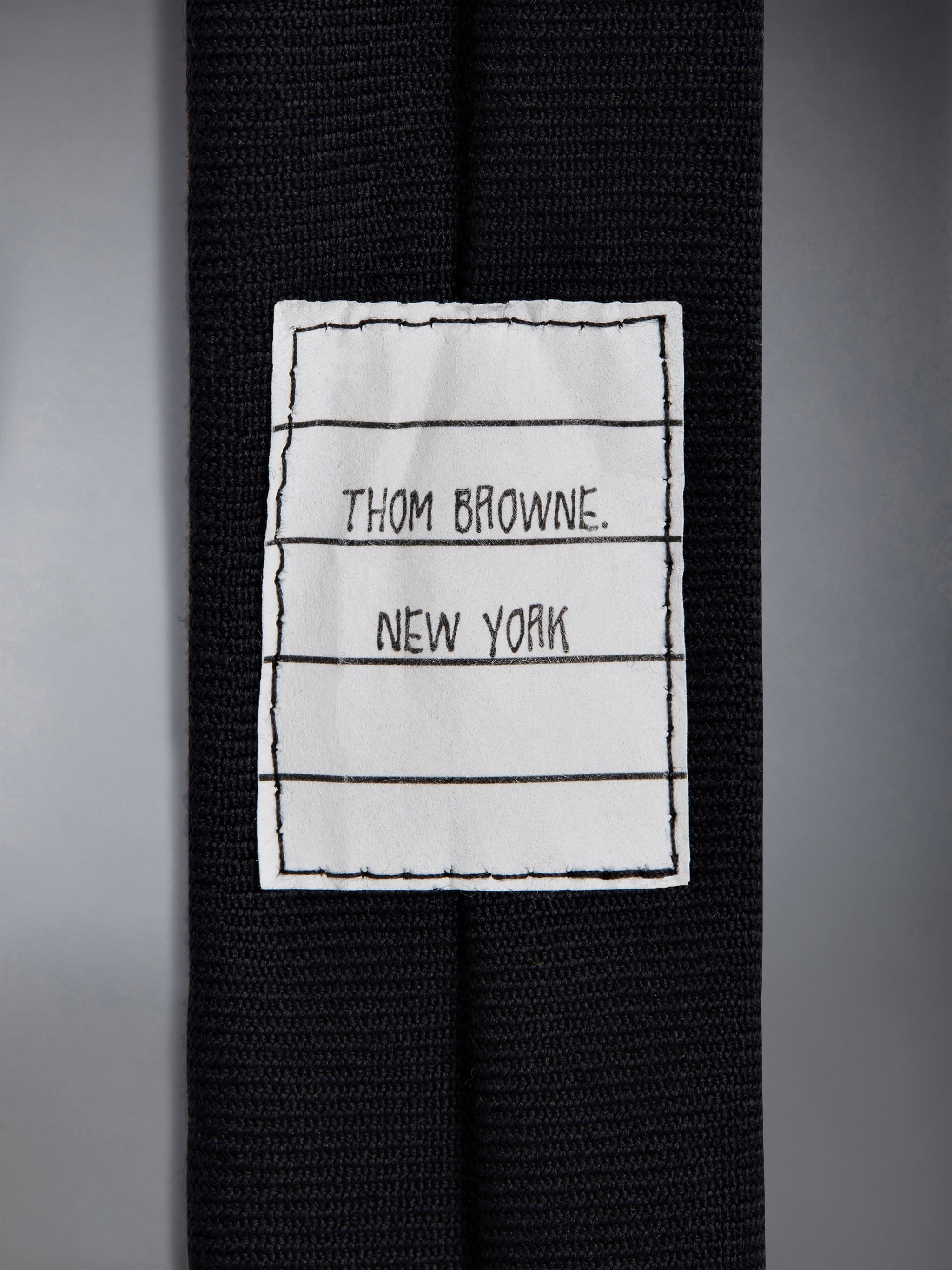 TWILL WOOL STRIPE TIE - 3