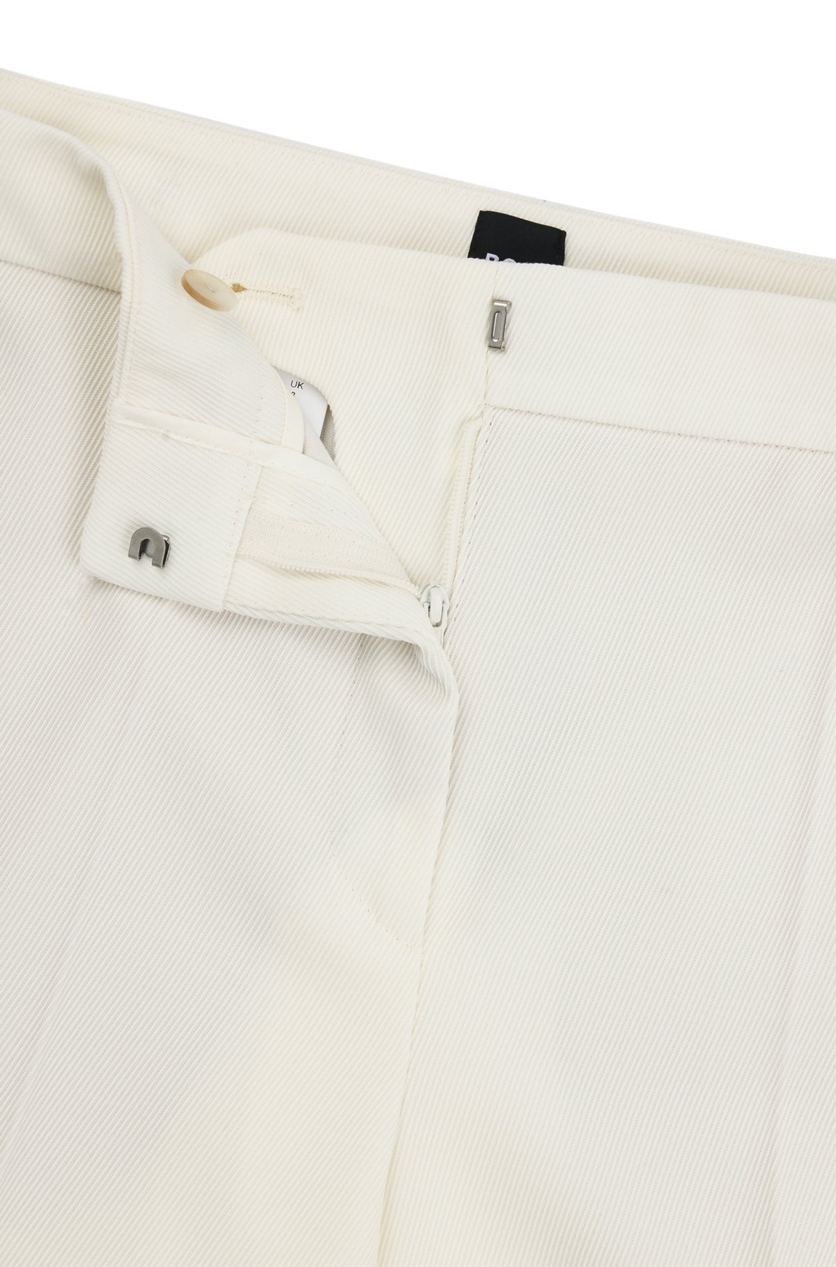 REGULAR-FIT TROUSERS IN WOOL TWILL - 6