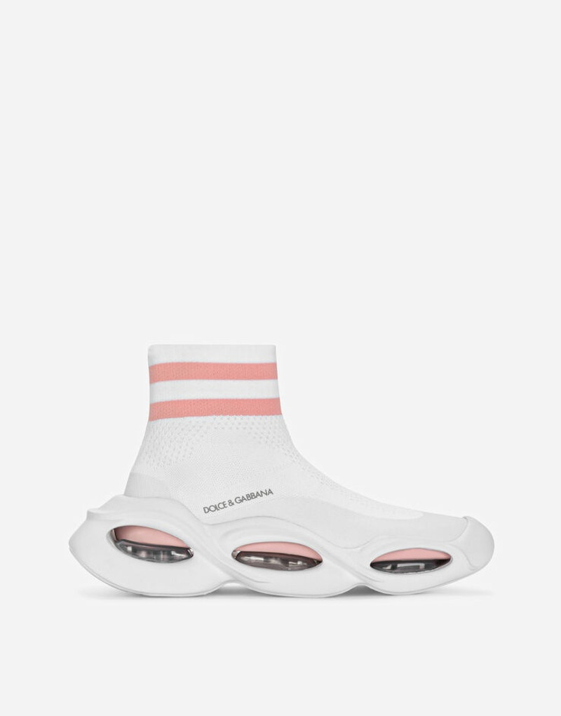 Stretch mesh Wave mid-top sneakers - 1