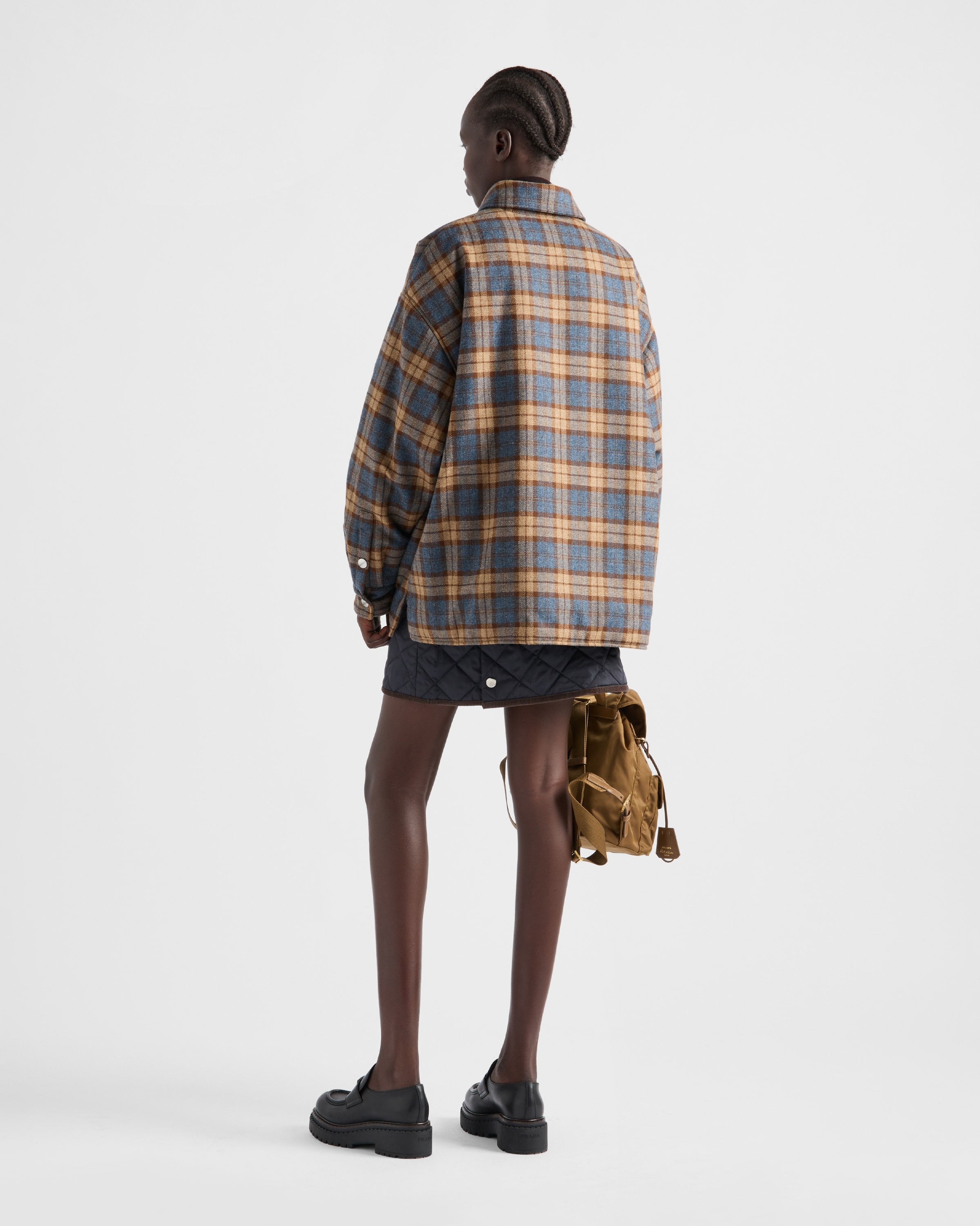 Lightweight Re-Nylon miniskirt - 5