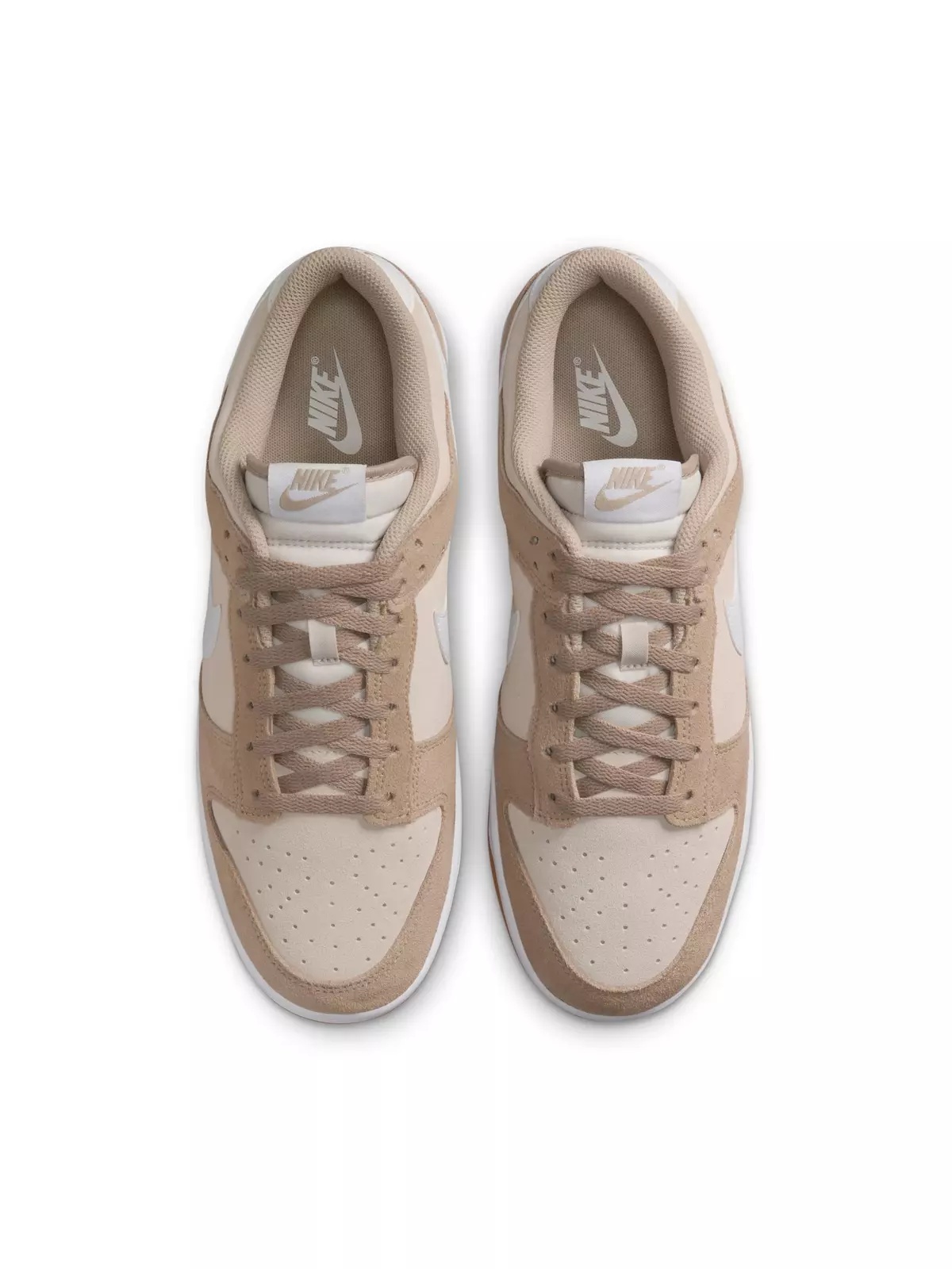 Dunk Low Retro SE "Pale Ivory/White/Lt Orewood Brn" Men's Shoe - 6