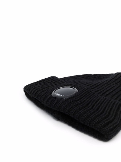 C.P. Company Lens-detail knitted beanie outlook