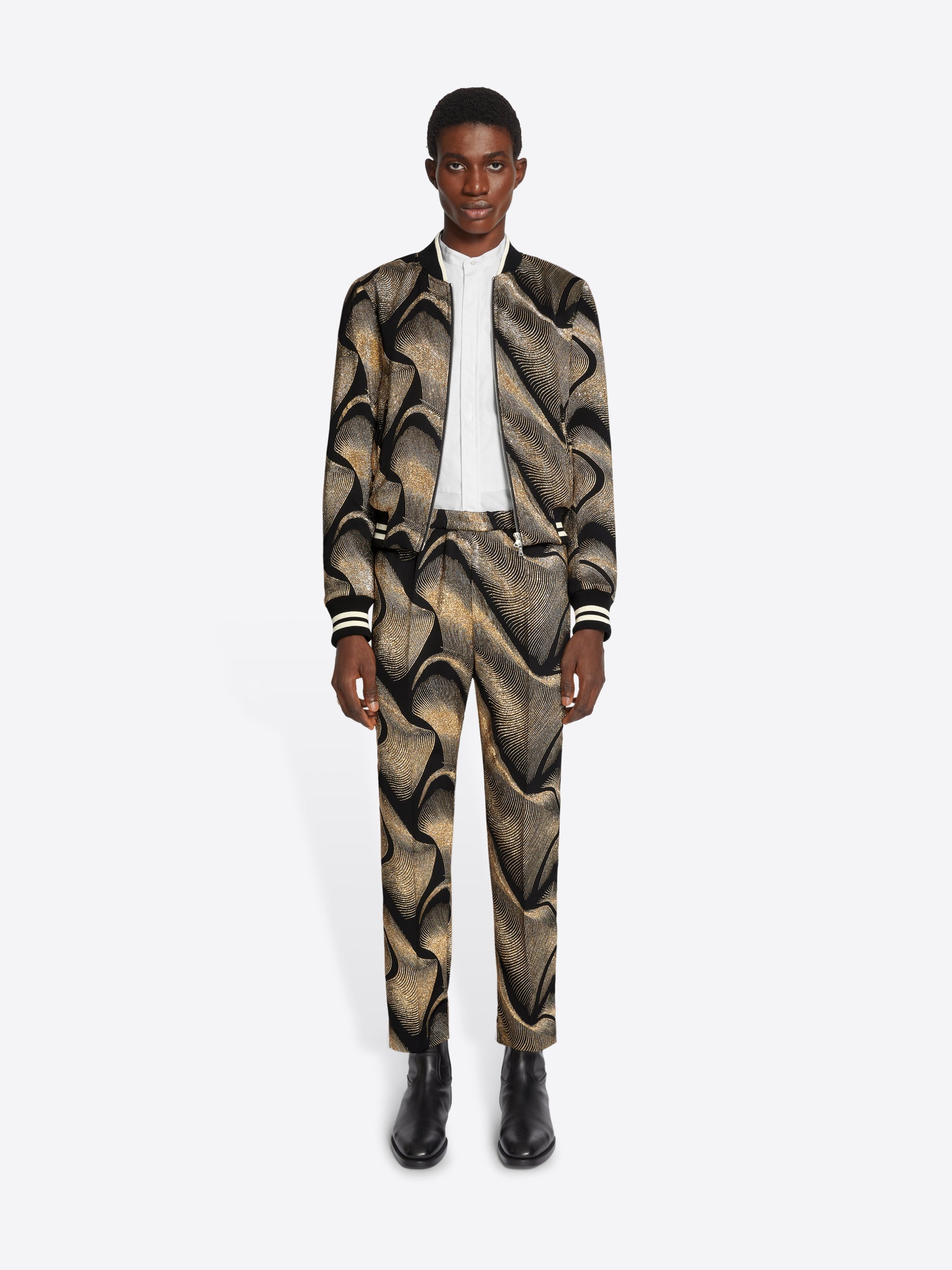 Dries Van Noten JACQUARD BOMBER | REVERSIBLE