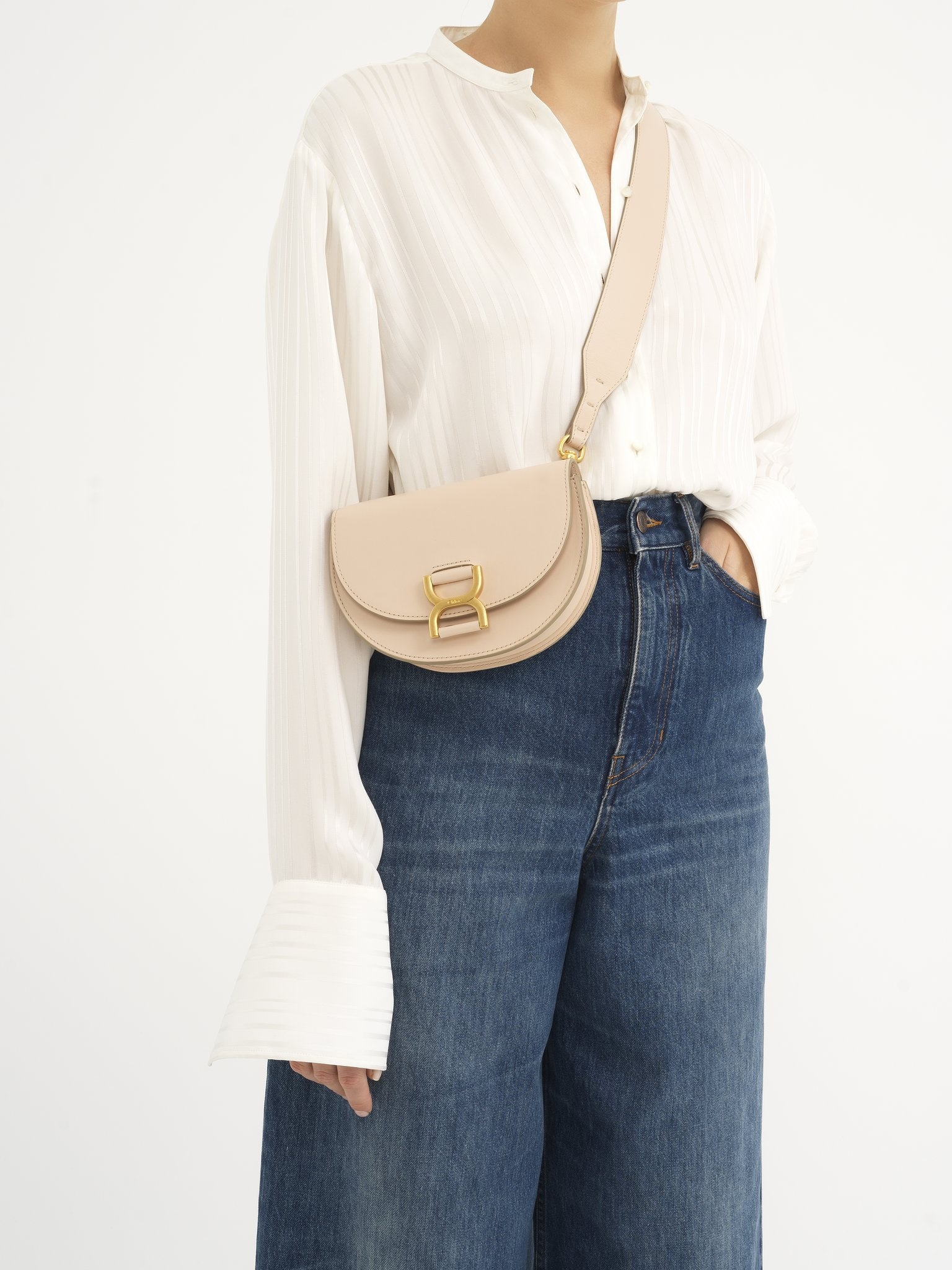 MINI MARCIE FLAP BAG IN LEATHER - 6