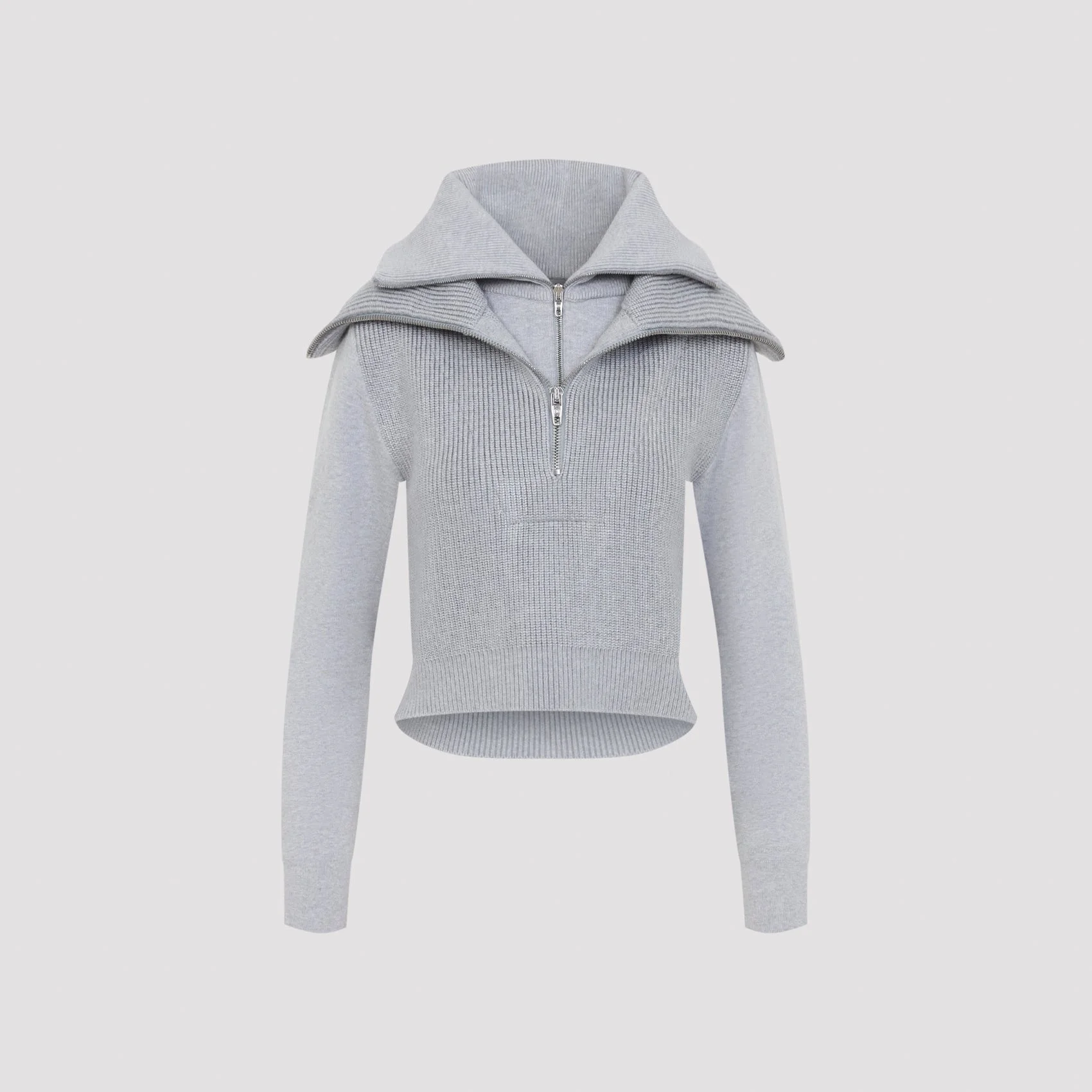 Balenciciaga Double Collar Camionneur Sweater - 1