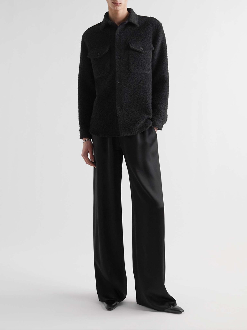 SAINT LAURENT Bouclé Overshirt outlook