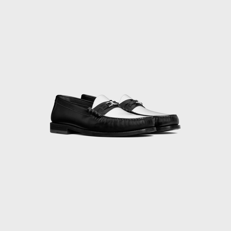 CELINE CELINE LUCO Triomphe Loafer in POLISHED BULLSKIN outlook