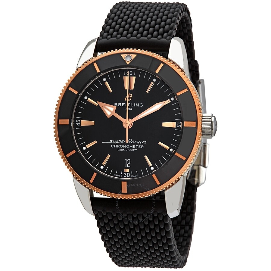 Breitling Superocean Heritage II Automatic Chronometer Black Dial Men's Watch UB2030121B1S1 - 1