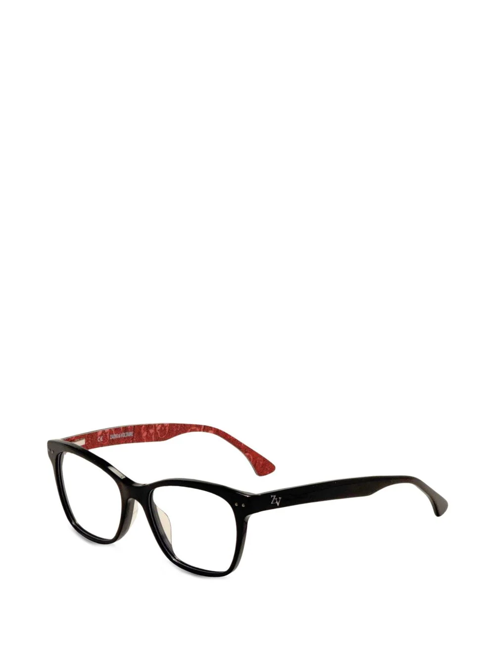 square-frame glasses - 1