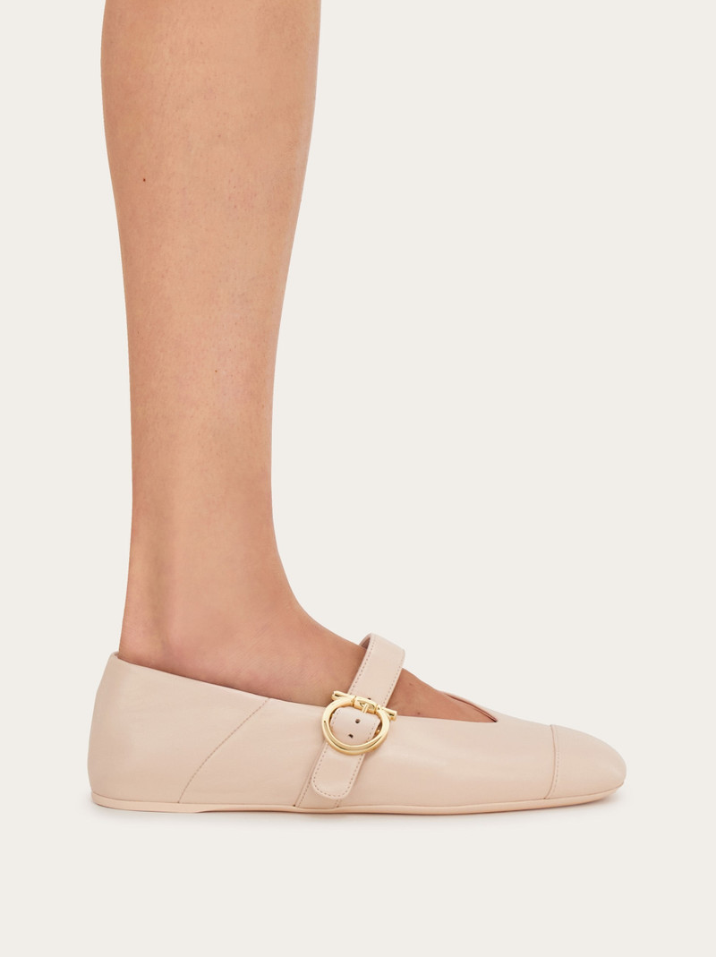 FERRAGAMO Gancini ballet flat outlook