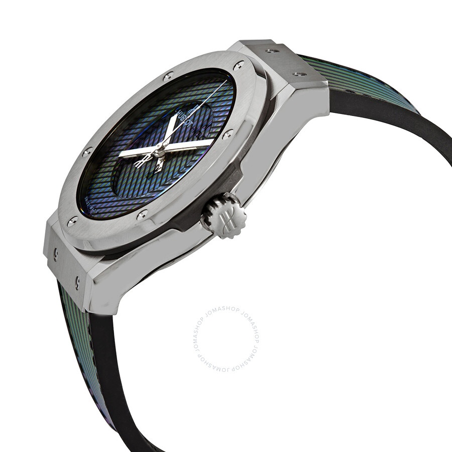 Hublot Classic Fusion Automatic Cruz Diez Pattern Dial Men's Watch 511.NX.8900.VR.CZD19 - 2