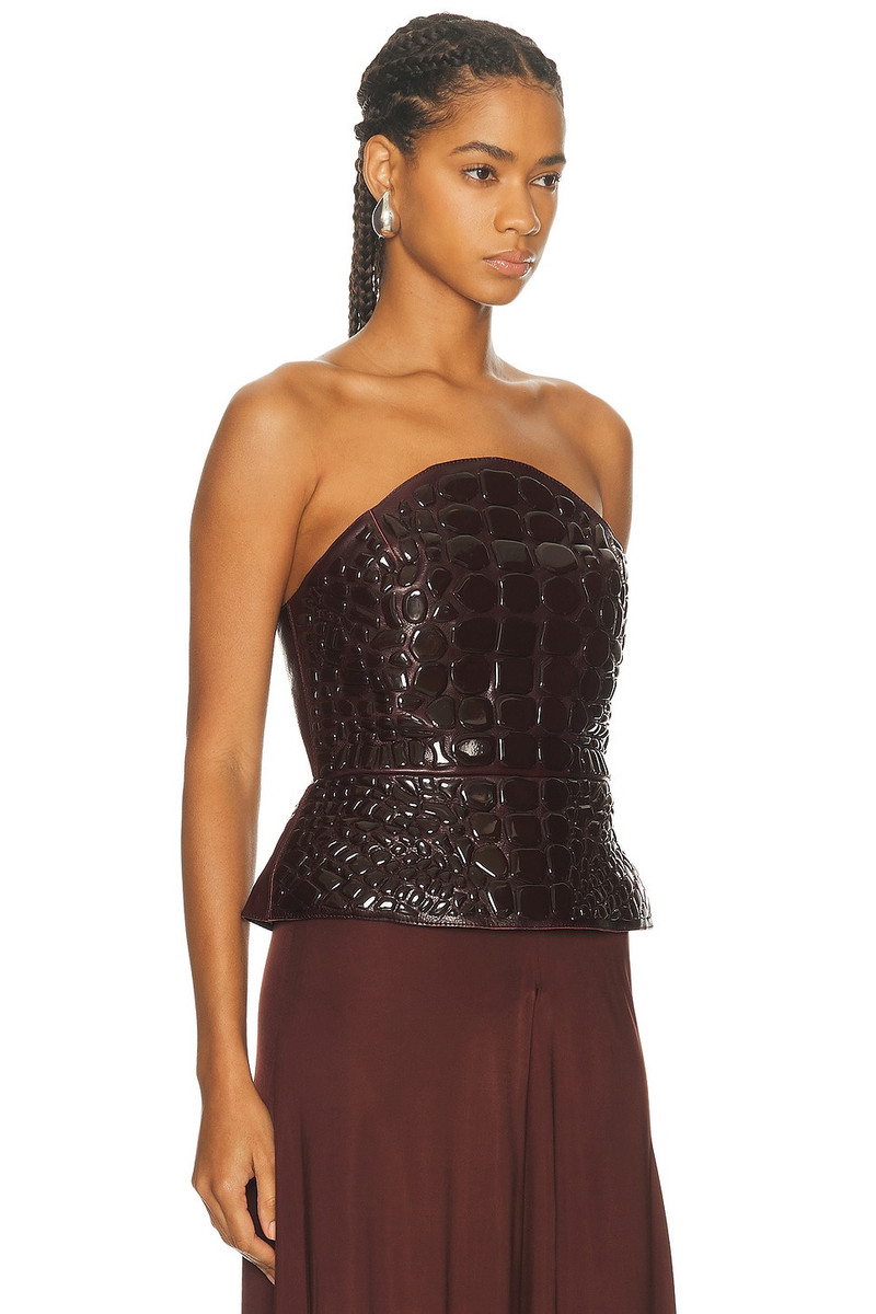Croc Enamel Embroidered Top 2