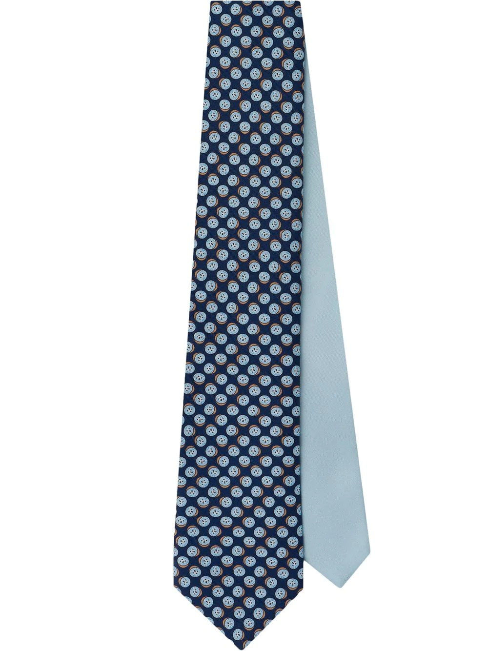 Fruit print twill tie - 1