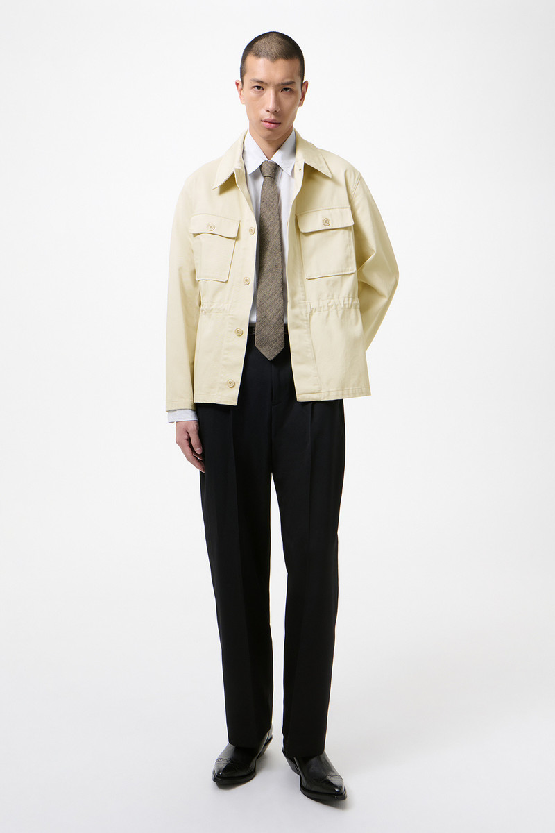 Our Legacy Unity Jacket Pale Sand Western Gabardine outlook