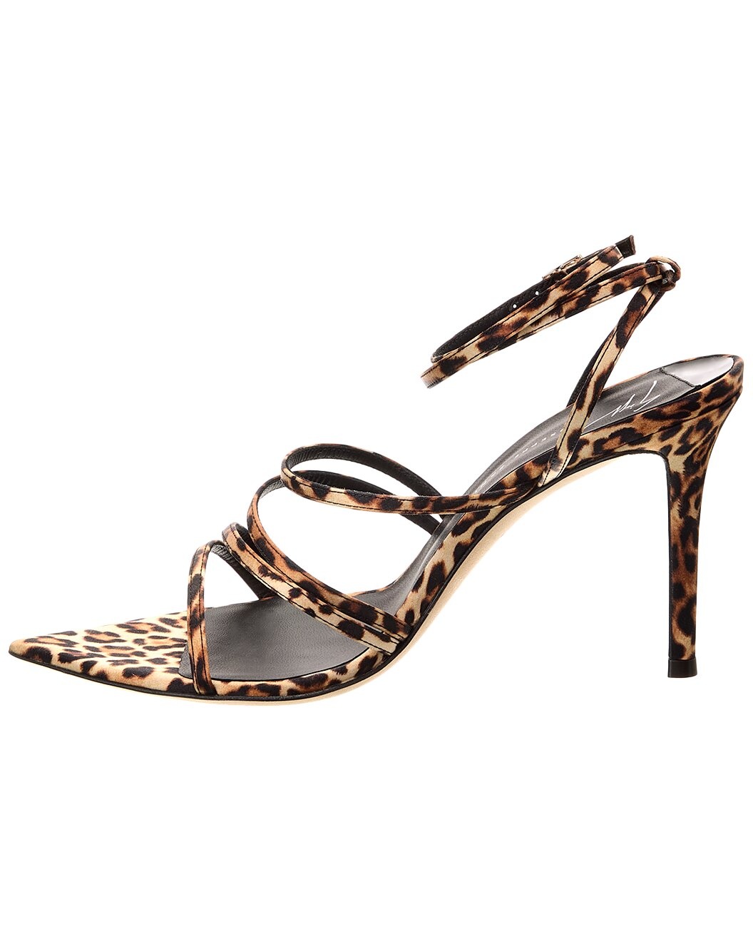 Giuseppe Zanotti Intriigo Claire 90 Satin Sandal - 2
