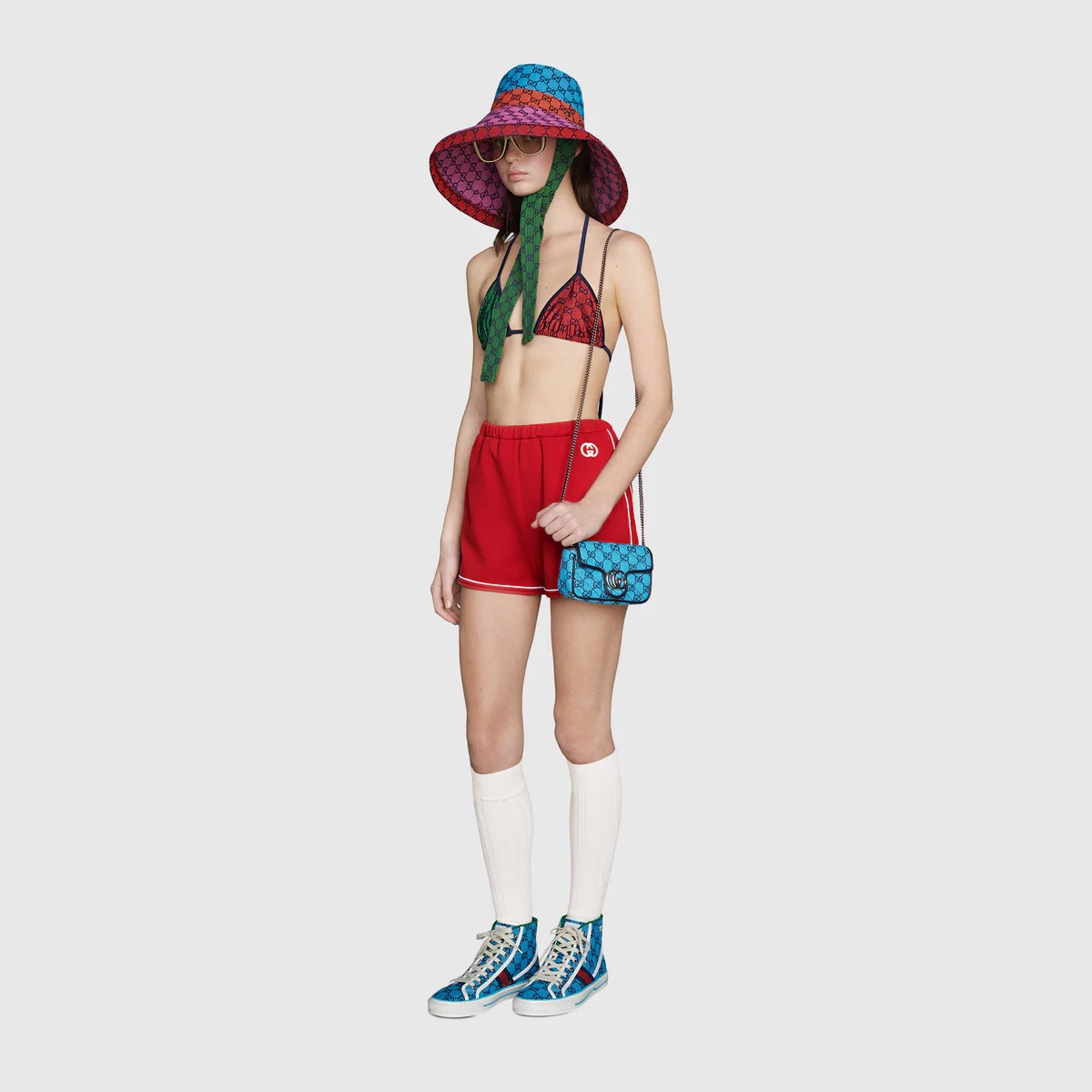 Interlocking G jersey shorts - 2