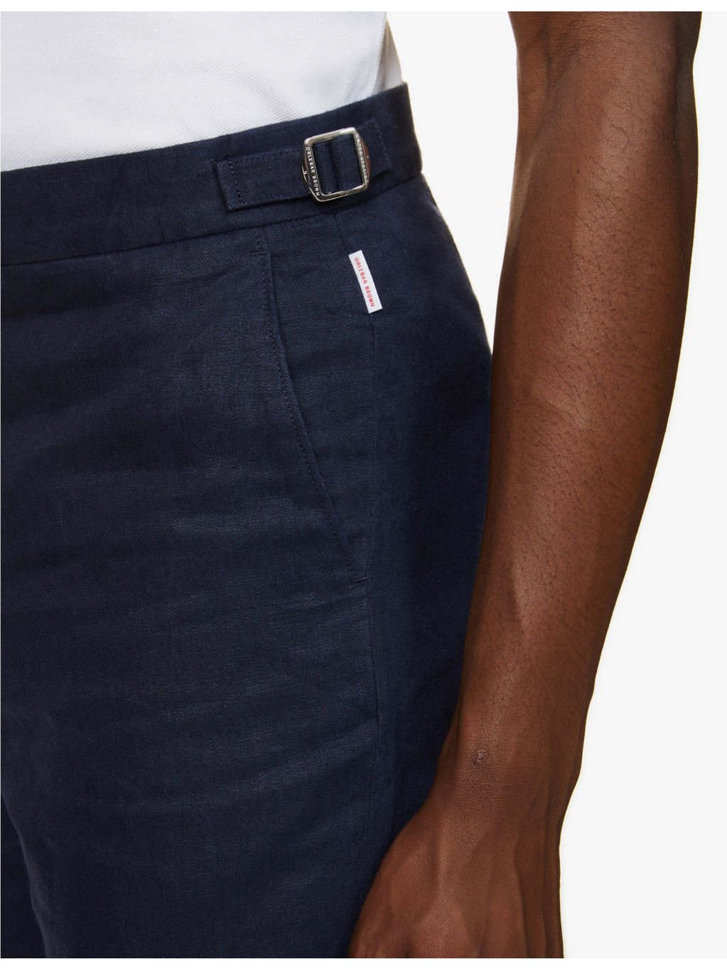 Norwich slim-fit linen shorts - 5