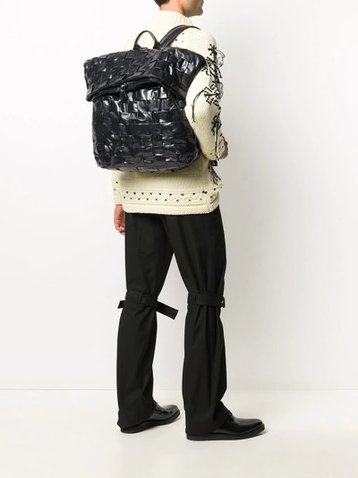 Bottega Veneta Intrecciato backpack outlook