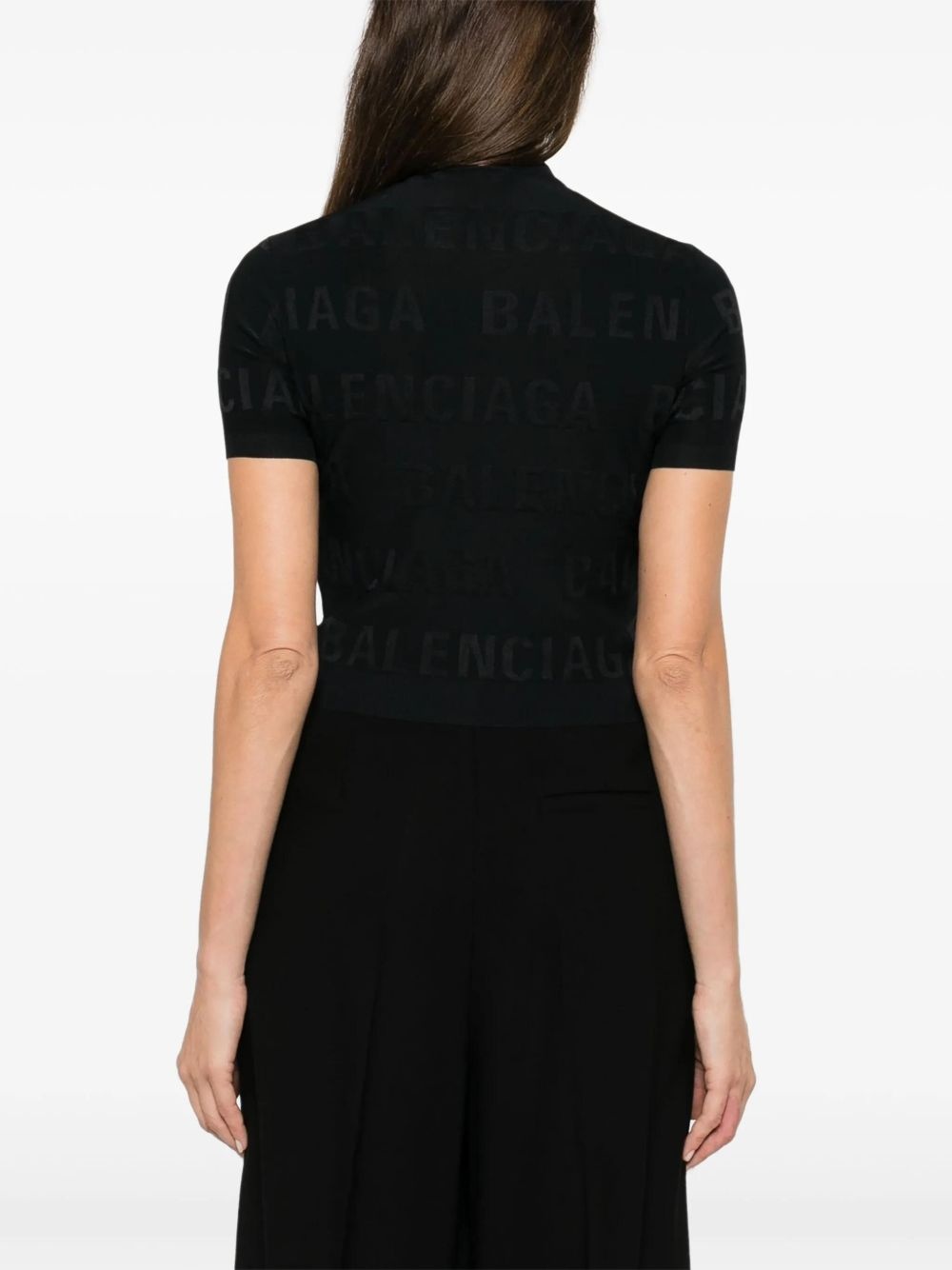 Bal Horizontal Allover crop top - 4