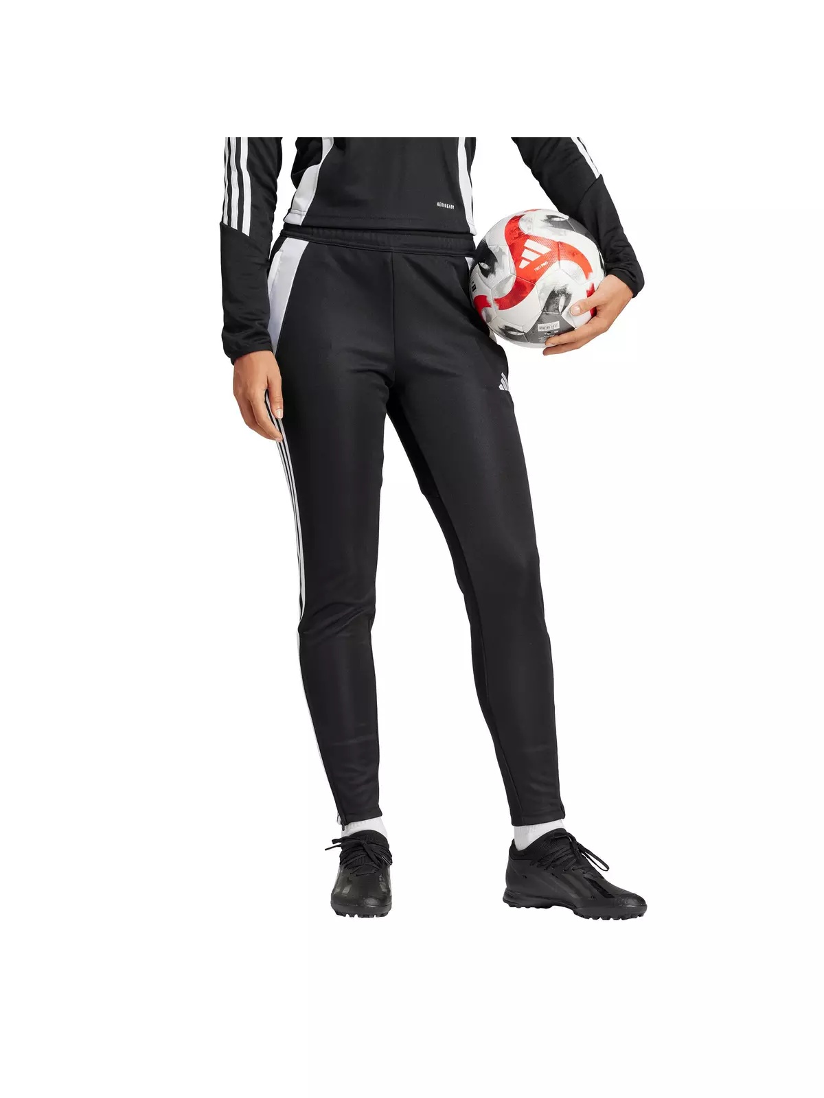 Women's Tiro 24 Soccer Training Pants -Black - 5