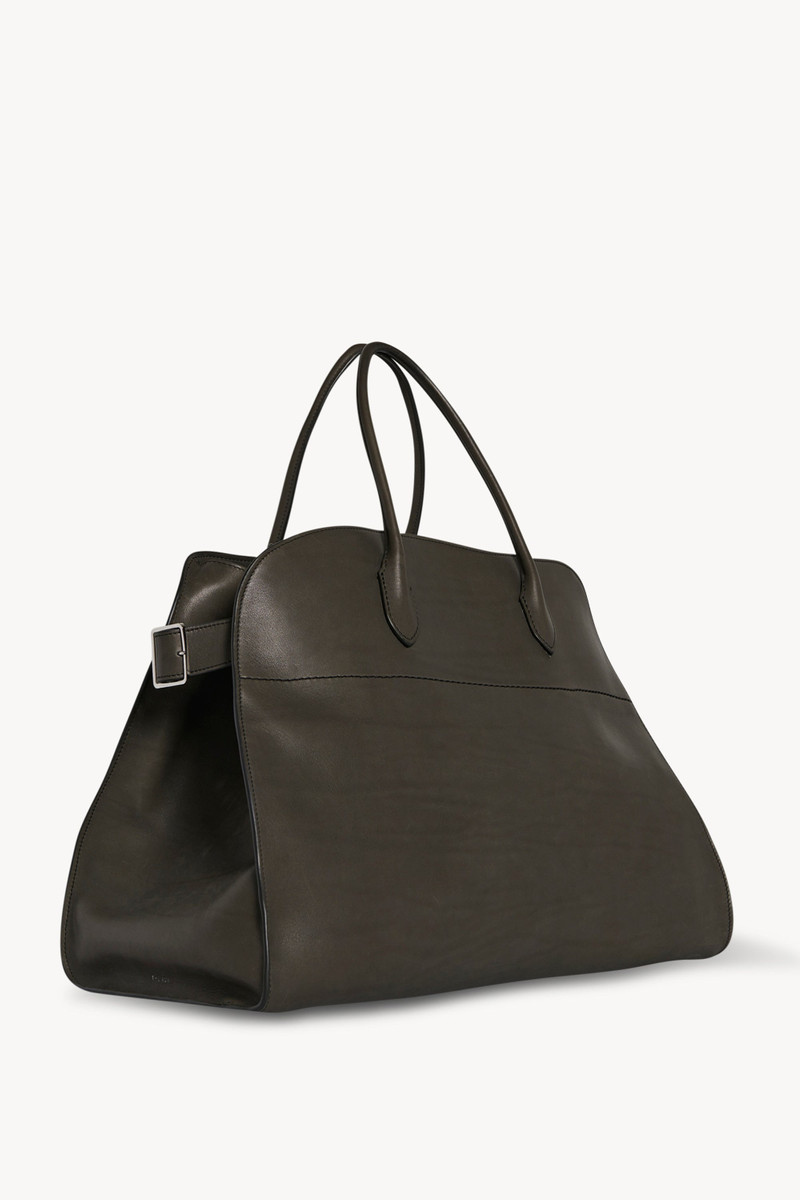 The Row Soft Margaux 17 Bag in Leather outlook