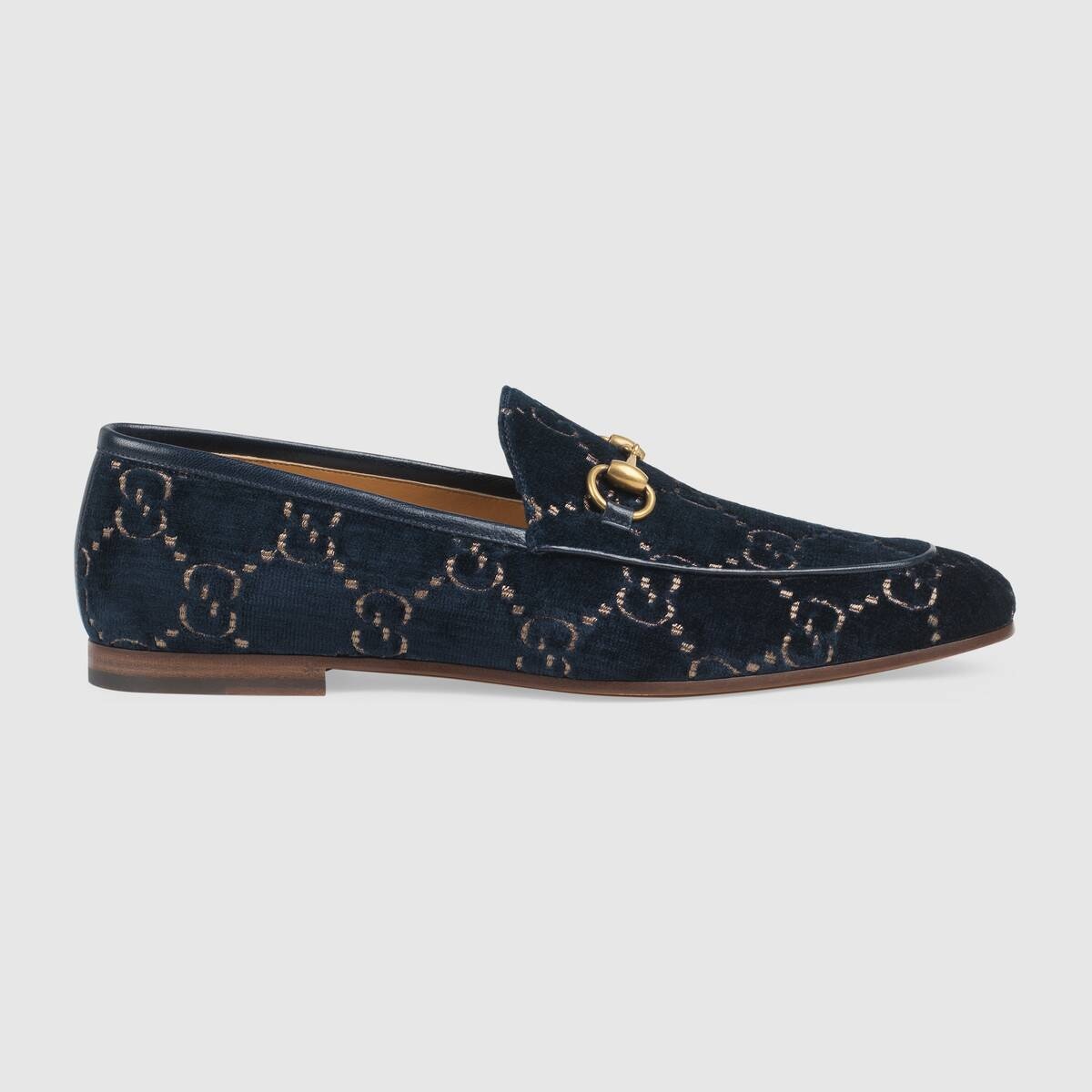 Men's Gucci Jordaan GG velvet loafer - 1