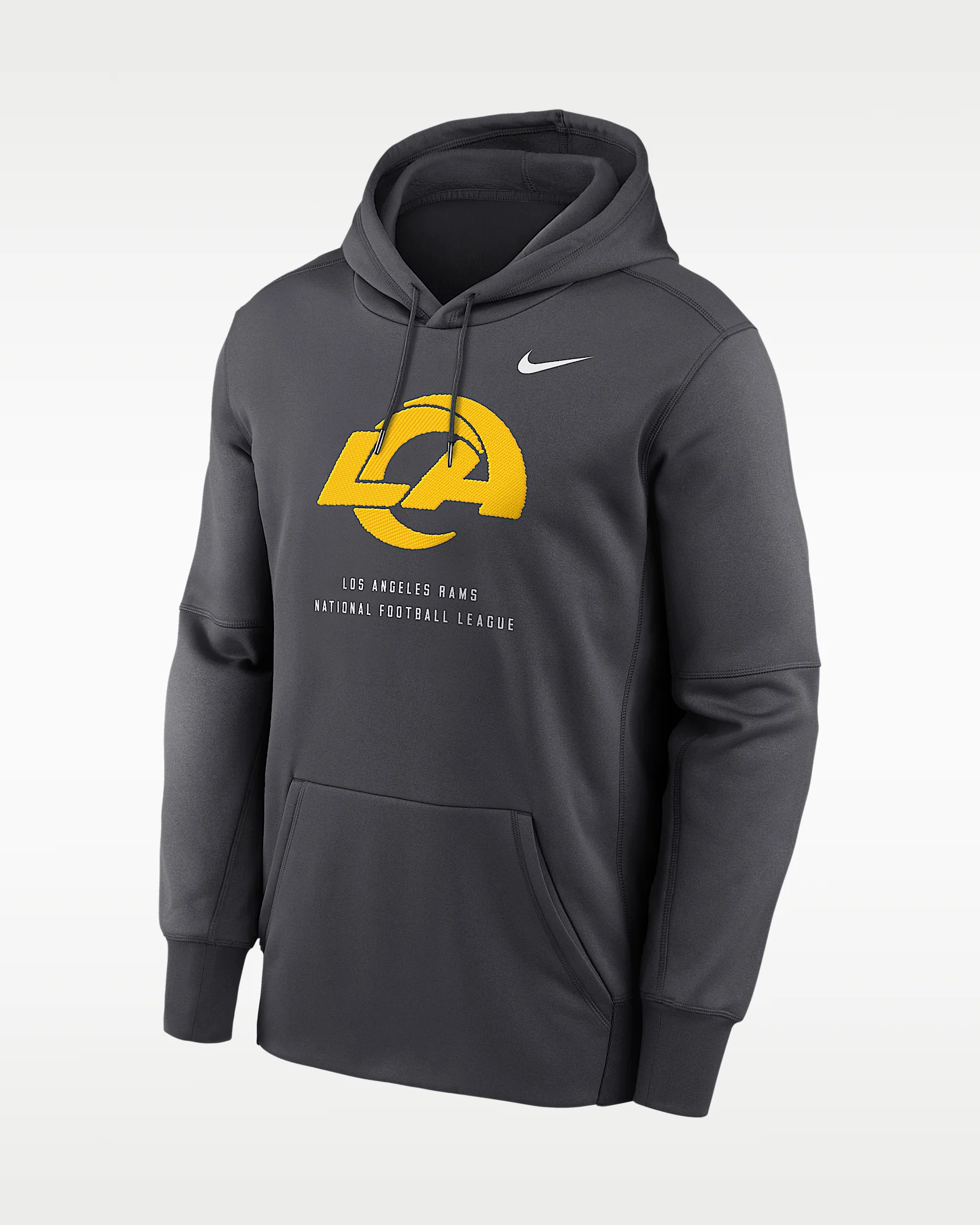 Los Angeles Rams Men's Nike Therma NFL Pullover Hoodie - 1