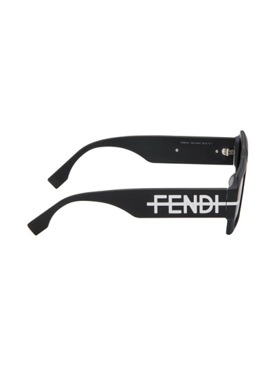 FENDI Black Fendigraphy Sunglasses outlook