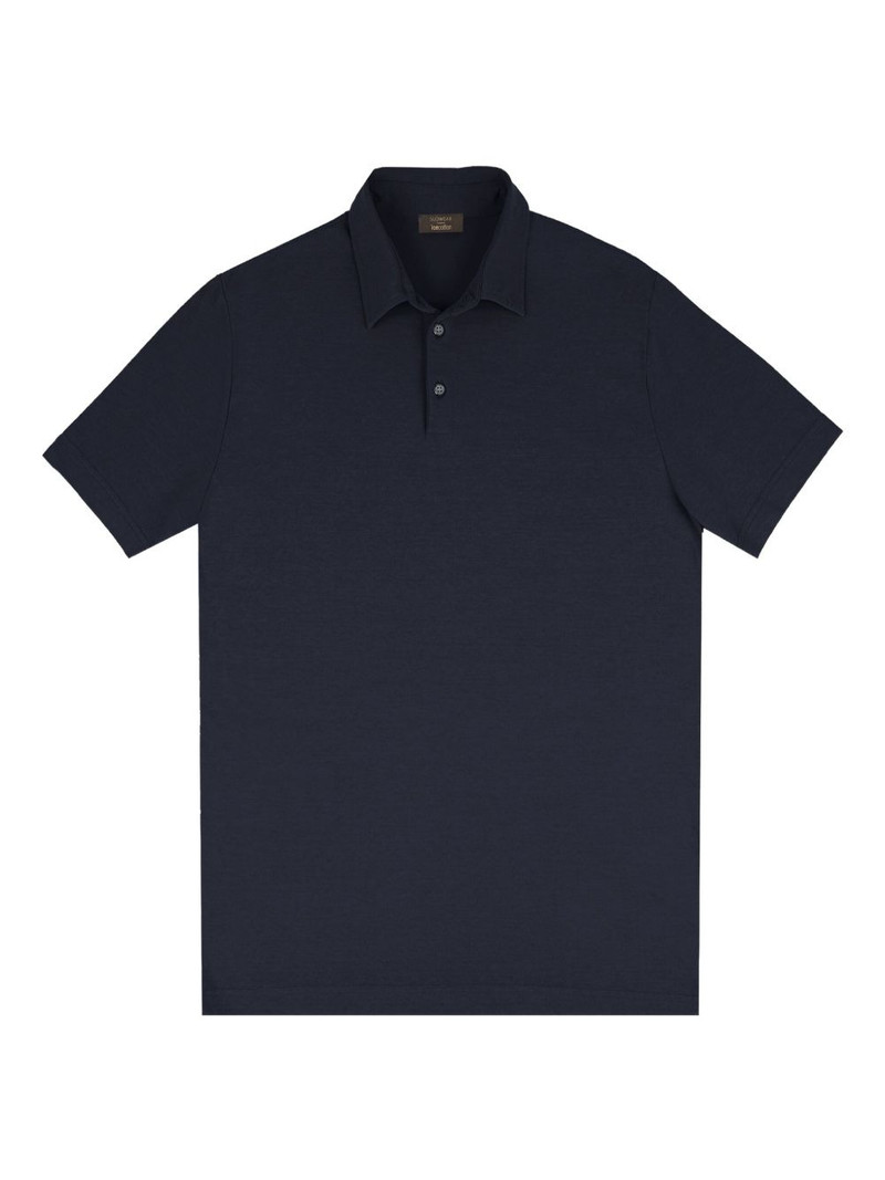 short-sleeve cotton polo shirt 1