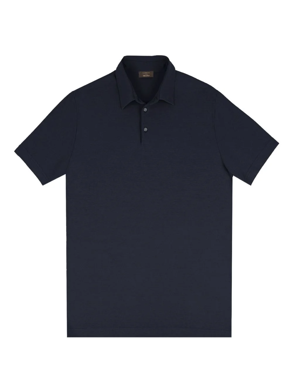 short-sleeve cotton polo shirt - 1