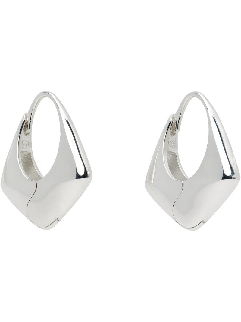 Sophie Buhai Large Pyramid Hoop Earrings outlook