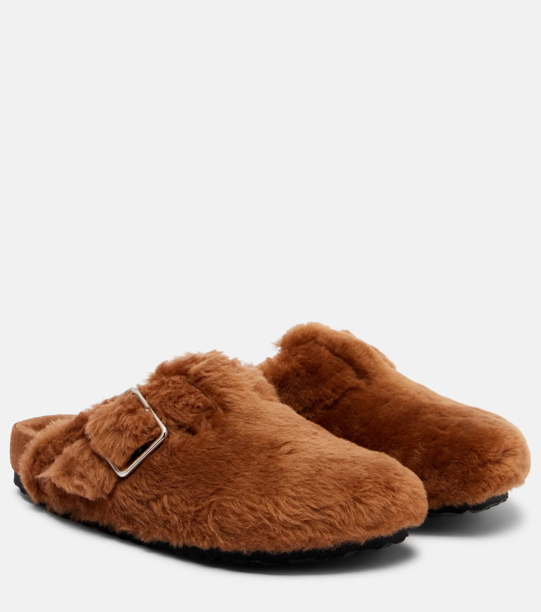 Boston shearling clogs - 1
