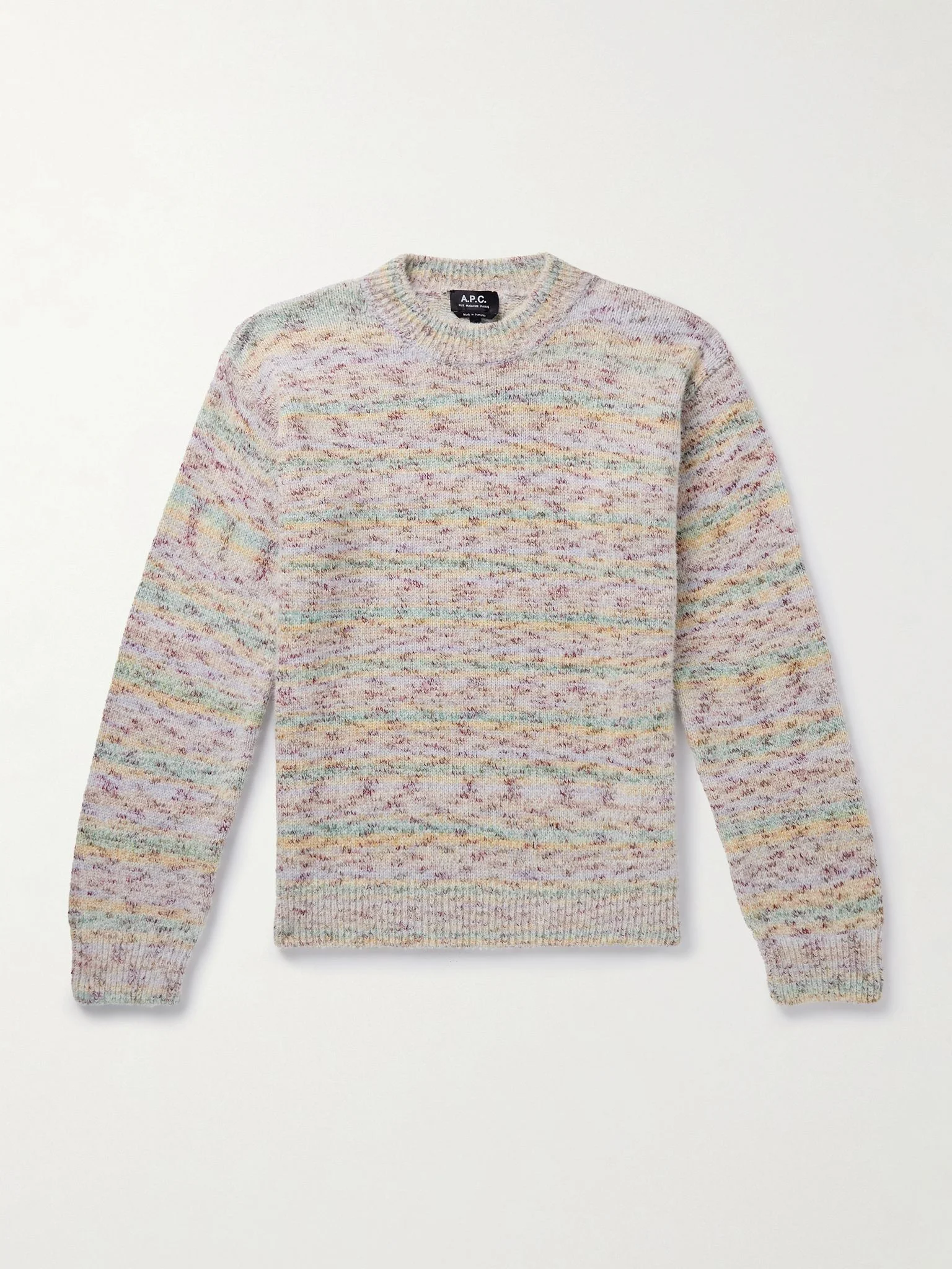 Bastian Wool Sweater Beige - 1