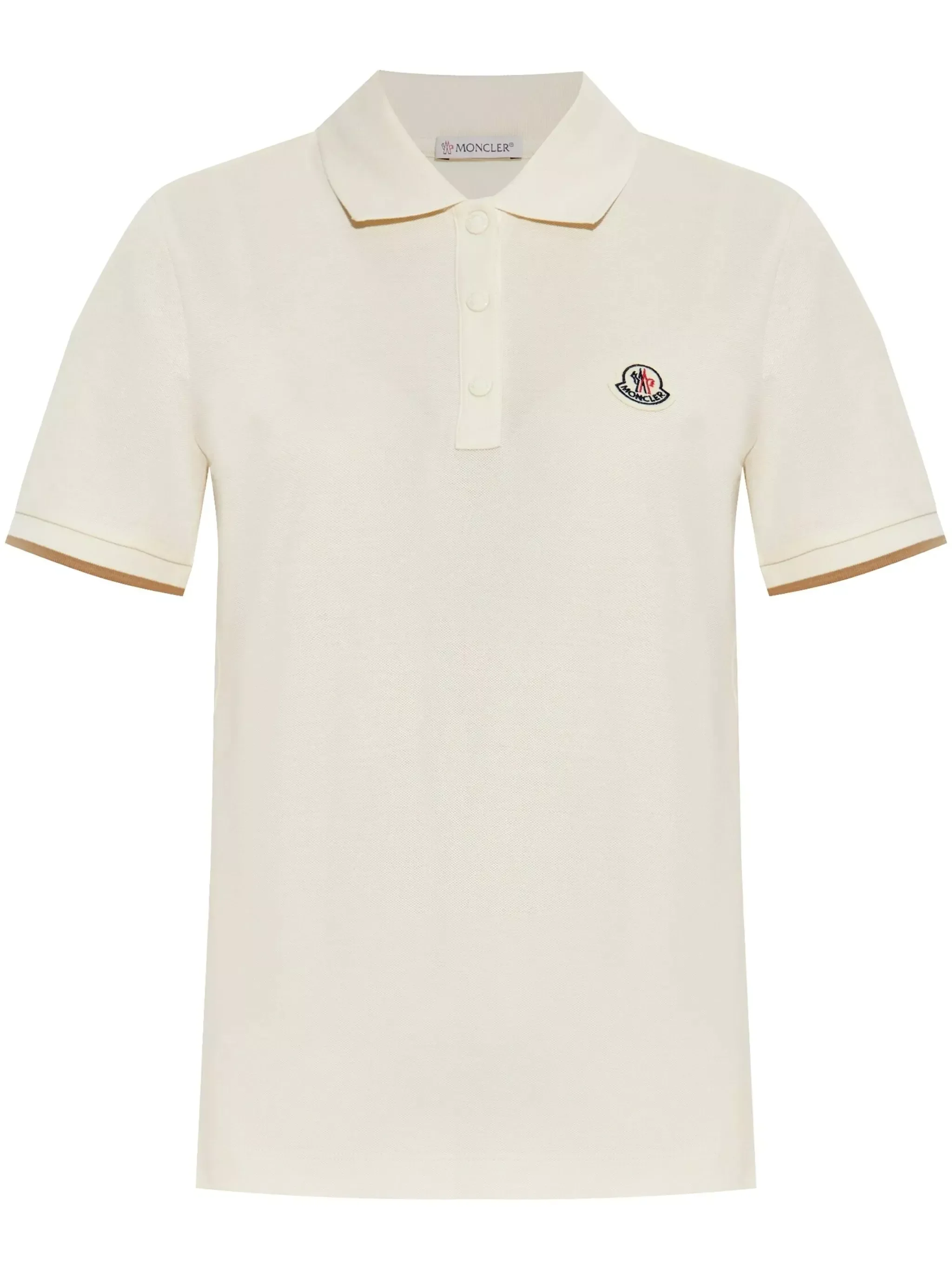 White Polo Moncler - 1