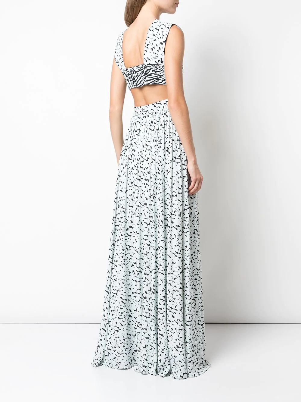 Printed Maxi Dress - 4