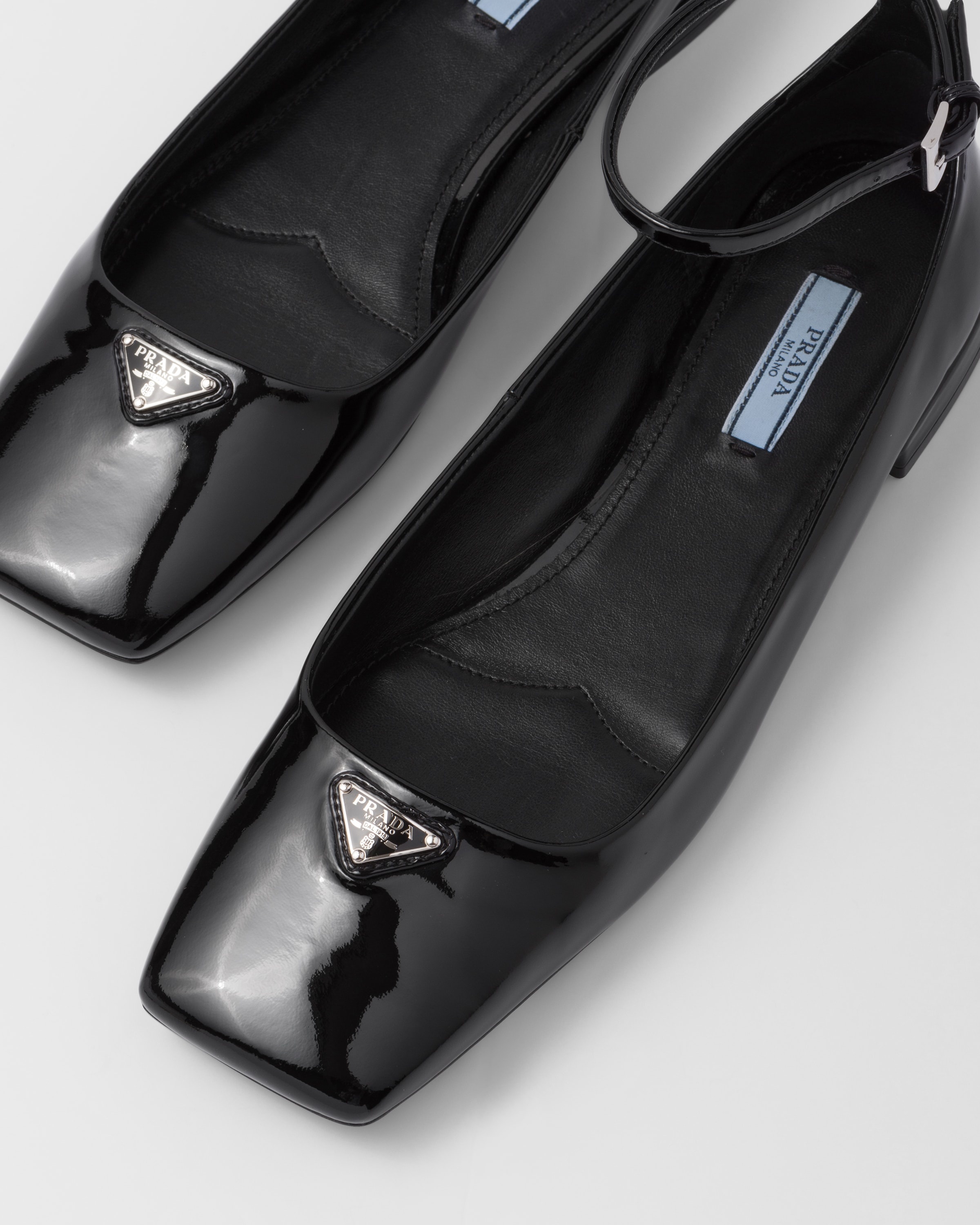 Patent leather ballerinas - 6