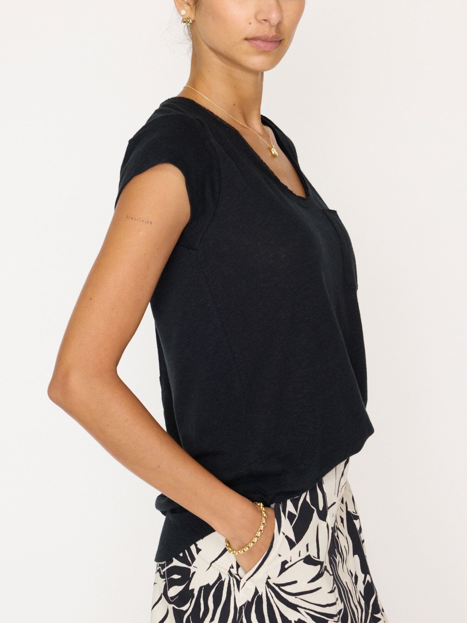 The Lane Scoop Tee - 3