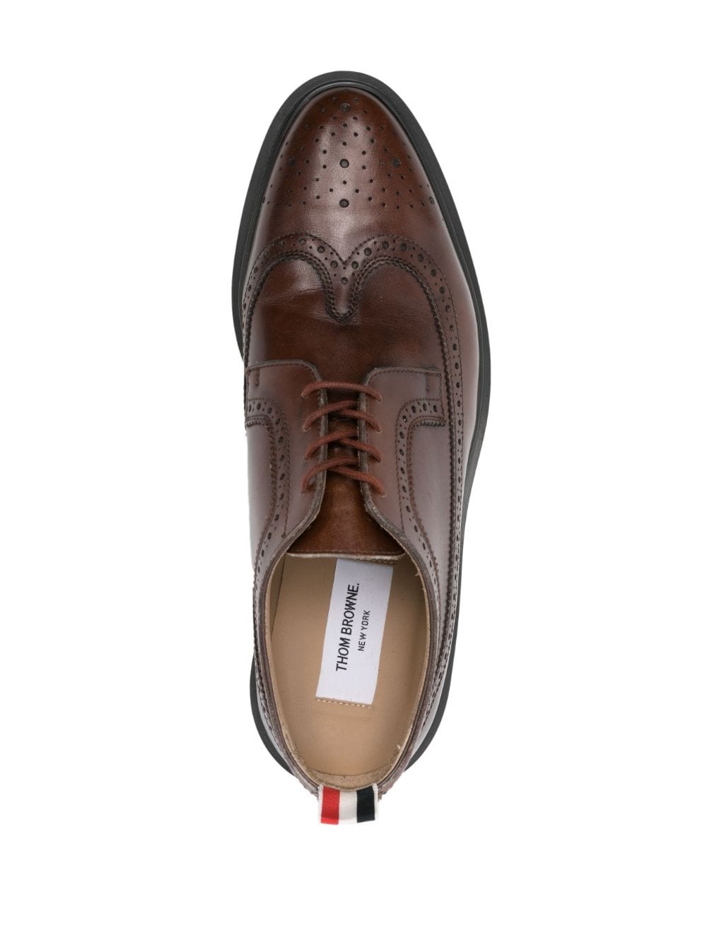 Longwing round-toe brogues - 4