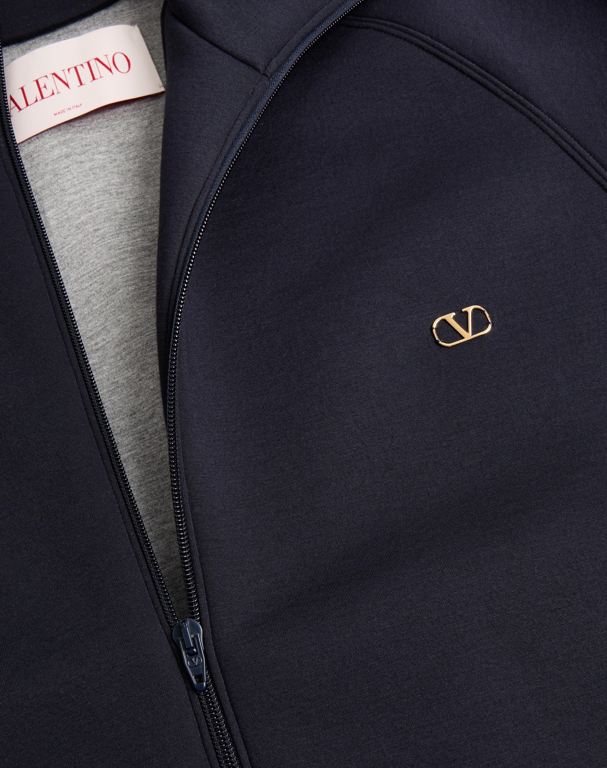 VALENTINO NEOPRENE SWEATSHIRT WITH VLOGO - 3