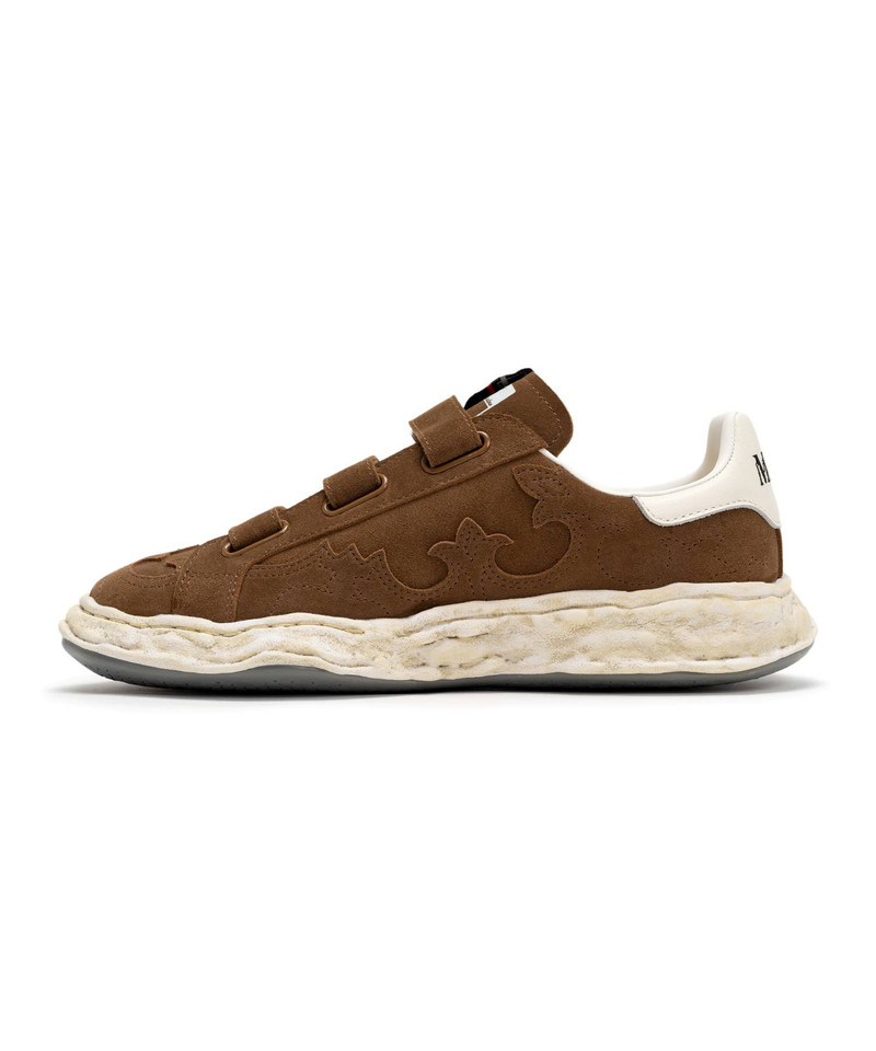 "CHARLES"OG Sole Western Detail Suede Low-top Verclo Sneaker 18